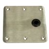 Springfield KingPin&trade; 7" x 7" Offset - Stainless Steel - Square Base (Standard)