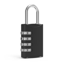 WeHere Combination Padlock,4 Digit Combination Code for Gym Sports Locker, Fence, Toolbox, Case, Hasp Cabinet